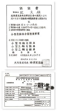 認証書